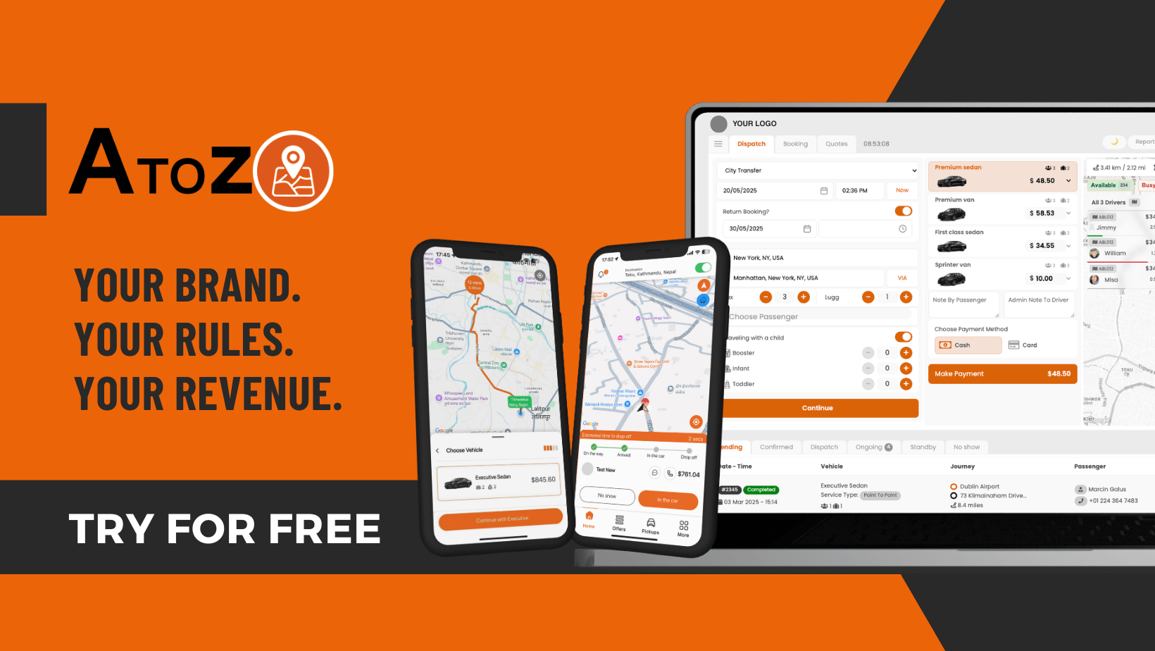 Best Limo Dispatch Software in 2025: Limo Anywhere vs A to Z Dispatch