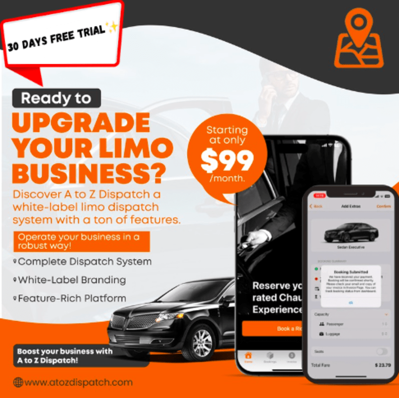 Why A to Z Dispatch is the Best Solution for Limo and Chauffeur Companies in 2024