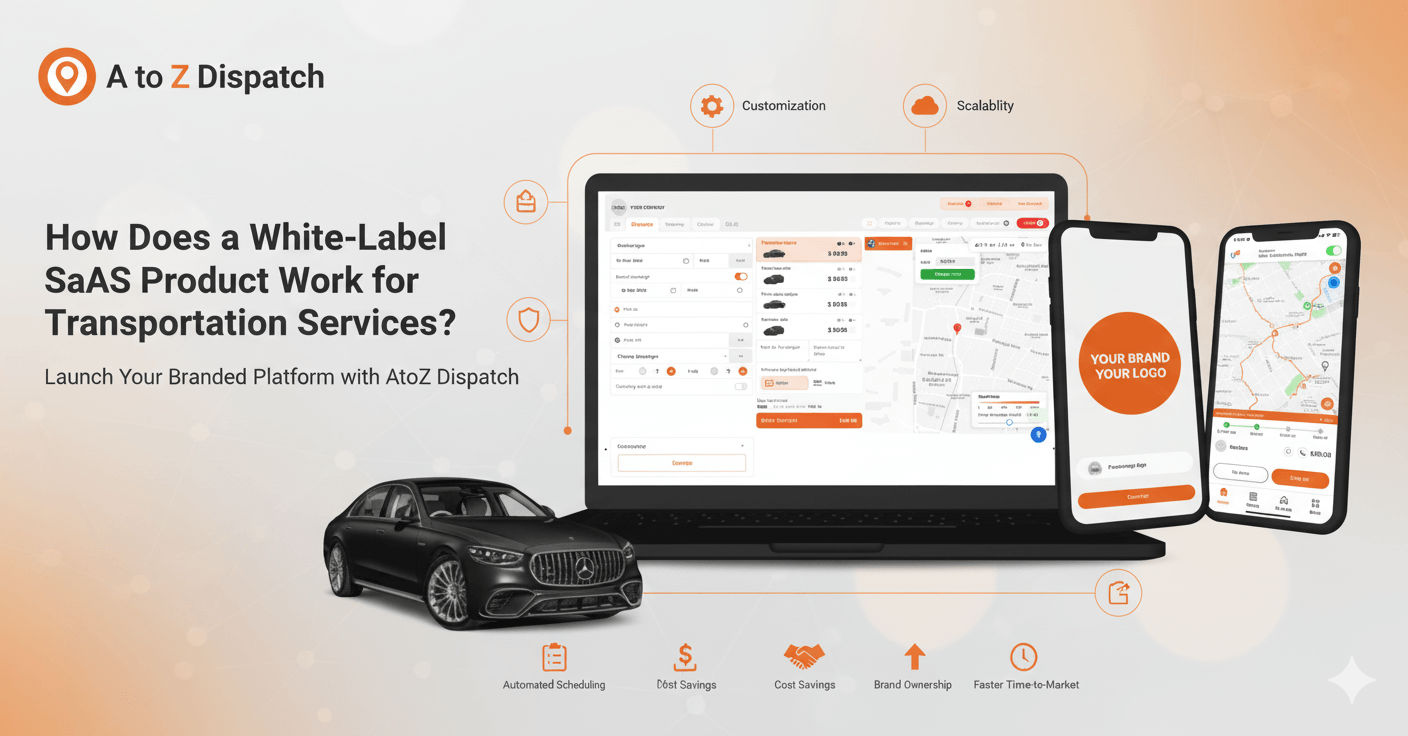 How Does a White-Label SaaS Product Work for Transportation Services?
