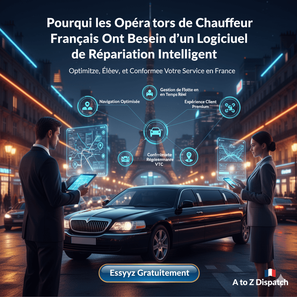Why French Chauffeur Operators Need Smart Dispatch Software