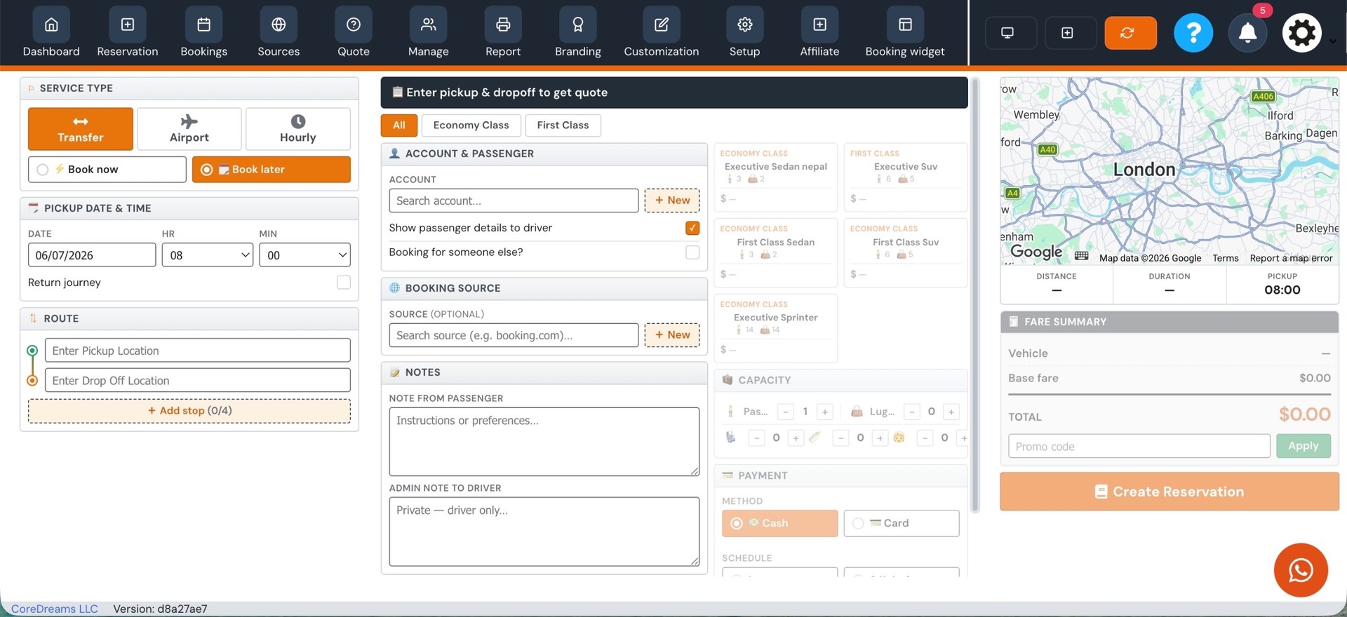 What is a white-label dispatch solution?