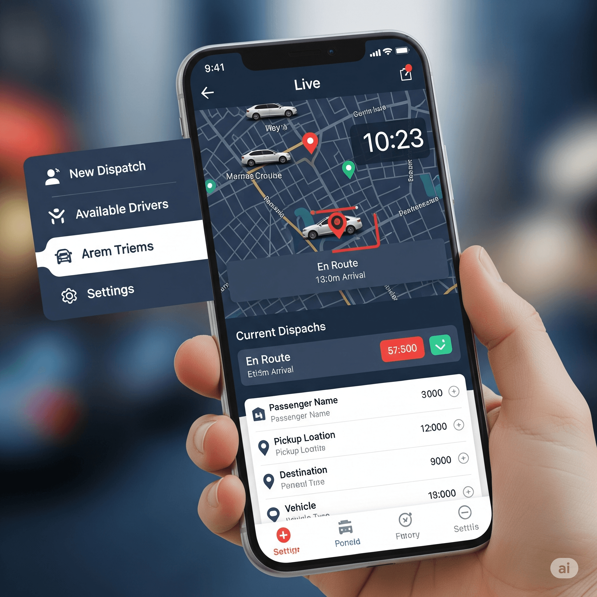 Limo Passenger Booking App