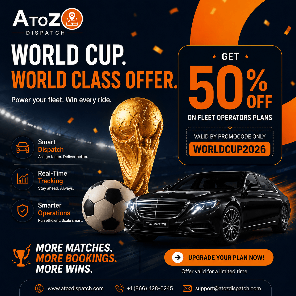 World Cup 2026 Kicks Off June 11. Every Chauffeur, Limo, and Taxi Operator in North America Needs to Read This Before Then.