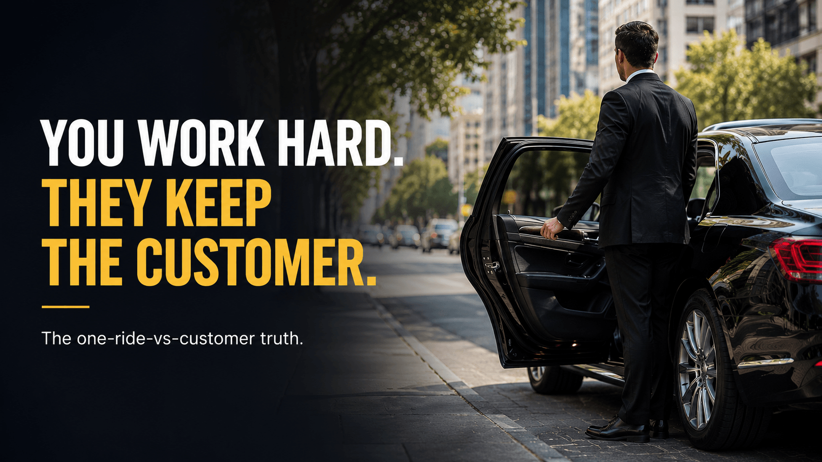 You Work Hard. They Keep the Customer. Here’s How Transportation Businesses Can Take Back Control
