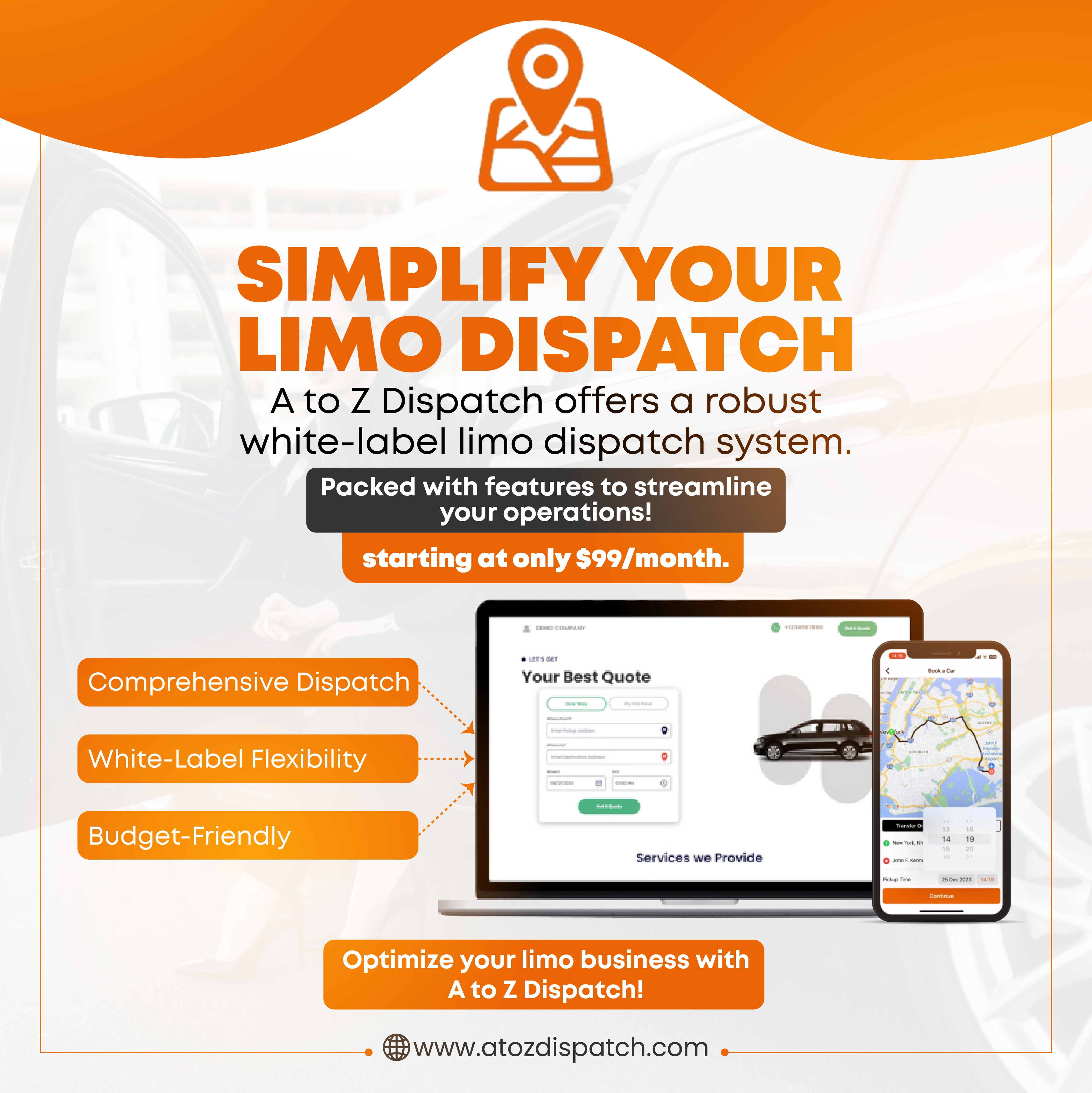 A to Z Dispatch ? Why Best Options for Limo and Chauffeur Dispatch Solutions n 2025