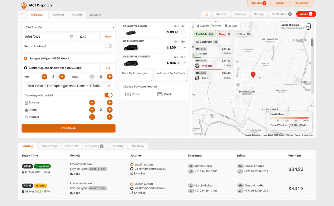 Admin Dashboard