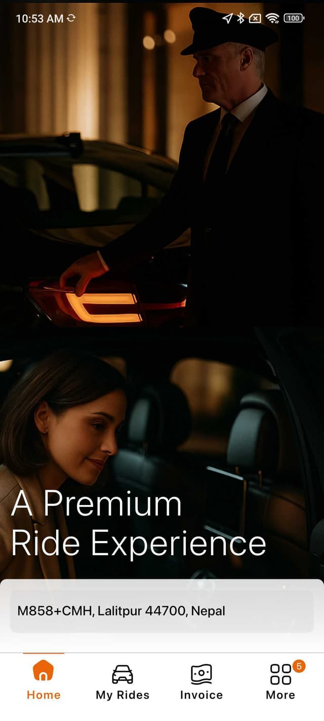 Passenger App Screenshot 2