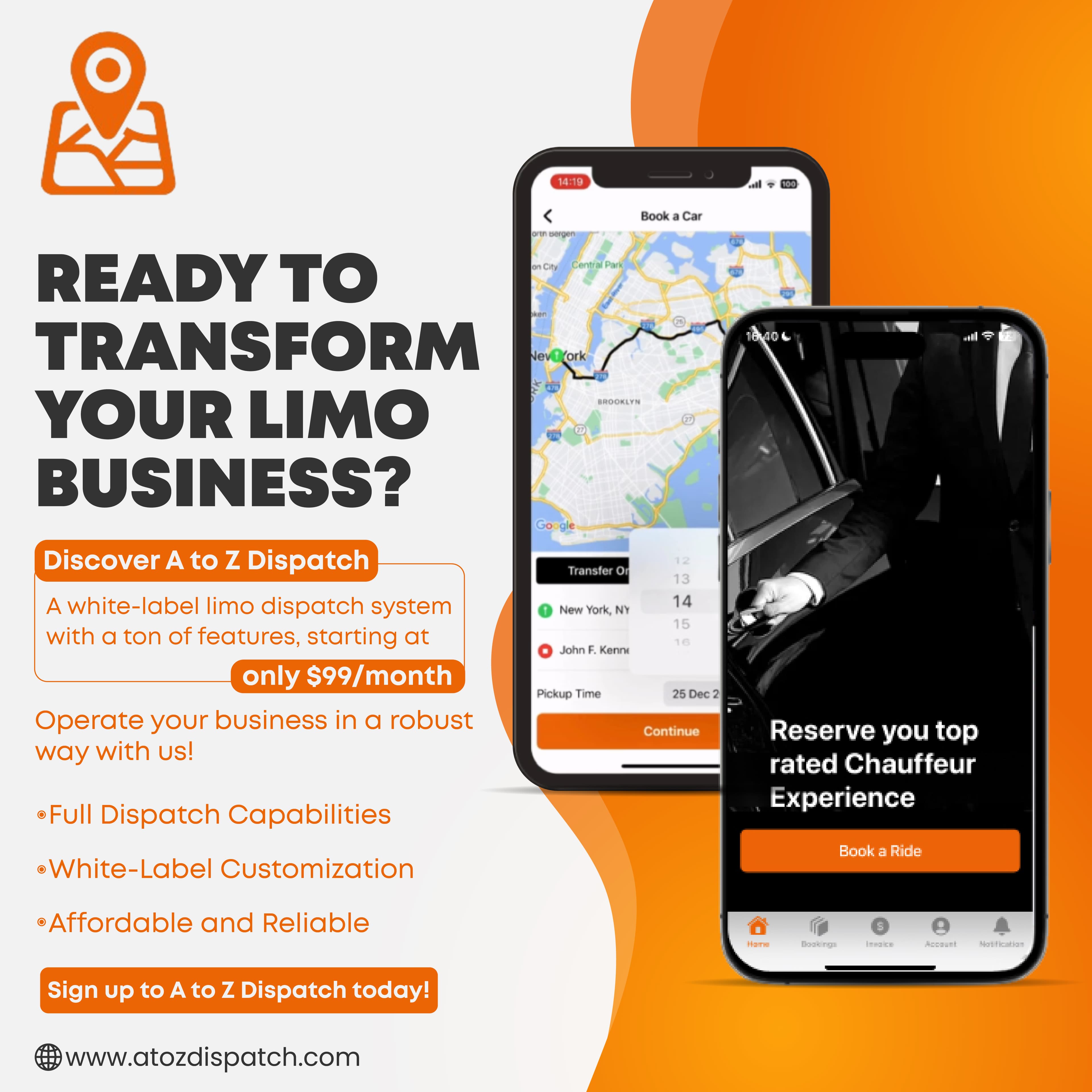 A to Z Dispatch – The Ultimate Limo Dispatch Software for Seamless Operations