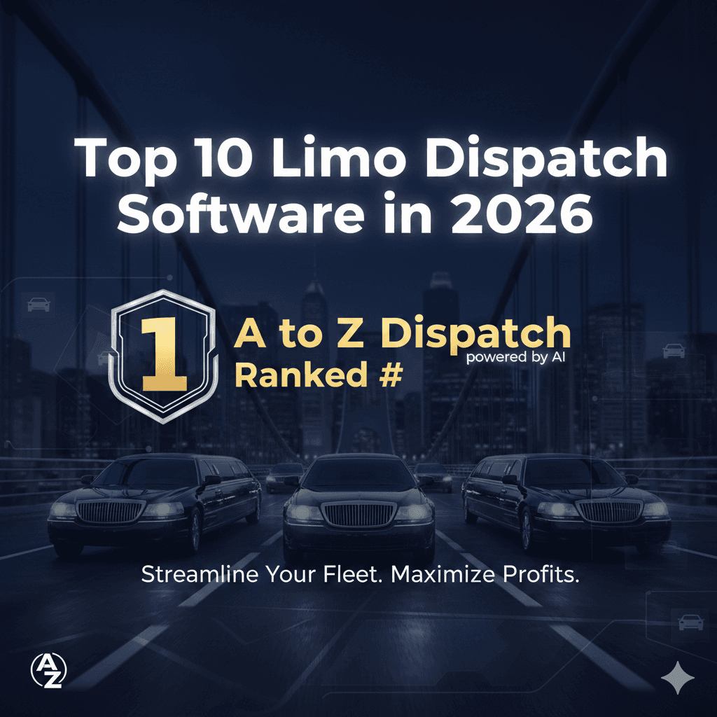 Top 10 Limo Dispatch Software in 2026 | A to Z Dispatch Ranked #1